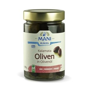 Mani Bläuel - Kalamata Oliven in Olivenöl 280g